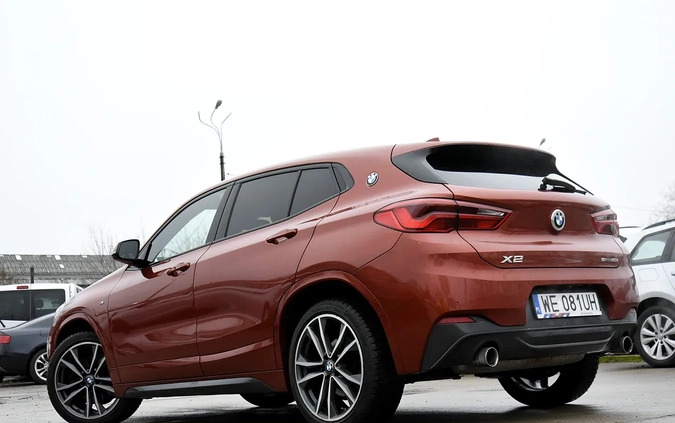 BMW X2 cena 110698 przebieg: 113669, rok produkcji 2018 z Siewierz małe 407